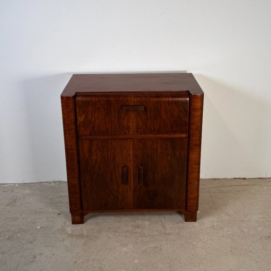 Image 1 of Mueble de audio Art Déco con cajón extraíble