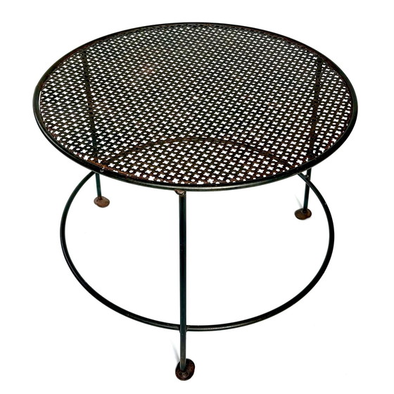 Image 1 of Metal table Pilastro and Mathieu Mategot style