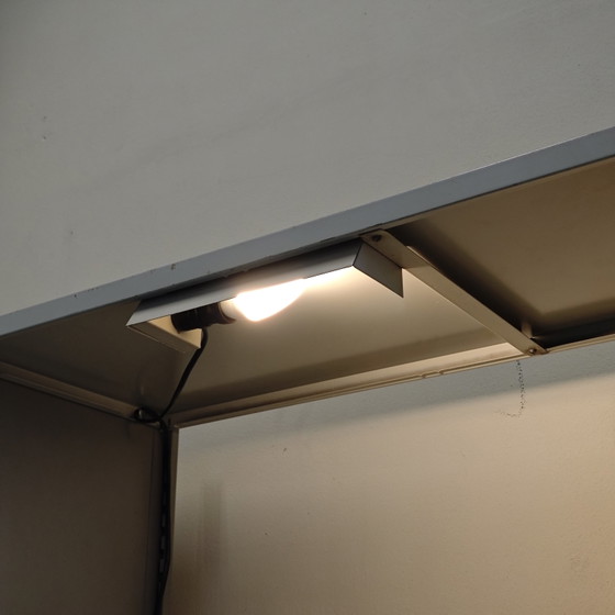 Vintage Gispen 5600 Modulaire Kast A.R. Cordemeyer – Wandkast, Metal (photo 12 of 14)