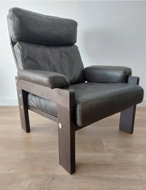 Image 1 of Vintage leather armchair Coja Culemborgh