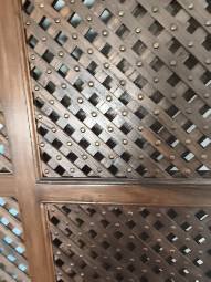 Vintage kamerscherm van Chinees iepenhout – Kamerschermen, Wood (photo 2 of 6)