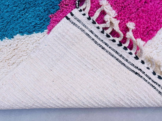 Tappeto marocchino astratto - Tappeto Beni Ouarain 2.5/1.5 – Tappeti, Wool, Cotton, Bohemian (photo 3 of 9)
