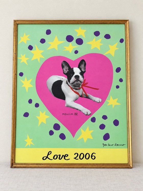 Yves Saint Laurent – LOVE Collection | Sei Poster Vintage | 1992–2006 – Legno (photo 6 of 27)