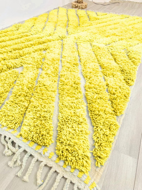 Image 1 of Tapis bérbere écru à motifs géométriques 250cmx150cm 