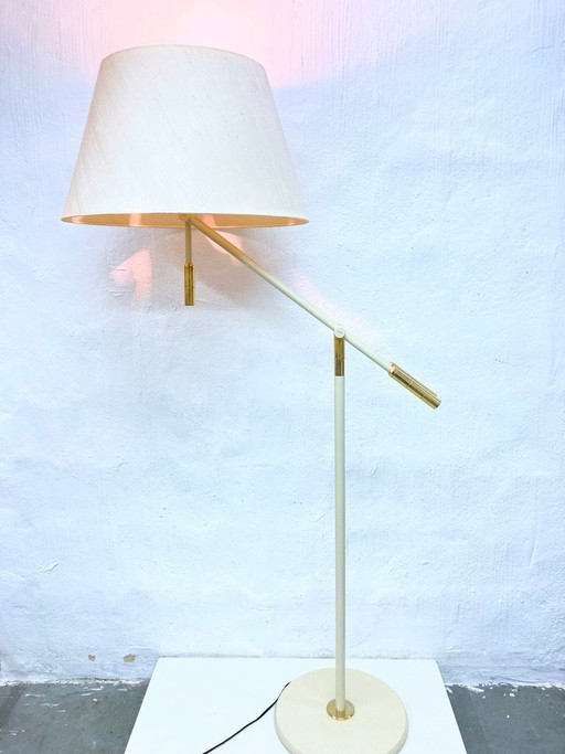 Lámpara de pie ajustable Swisslamps Transline, diseño de los años 80.