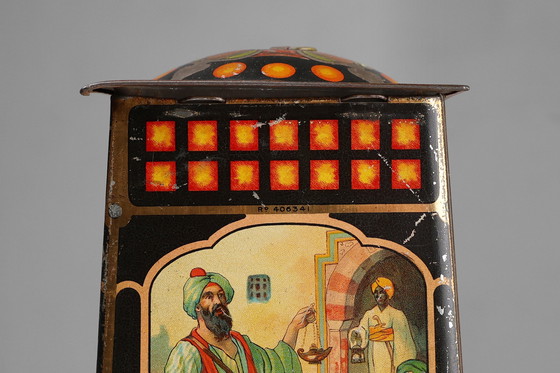 Image 1 of Antieke Art Nouveau blikken doos van De Beuckerlaer, jaren 1890