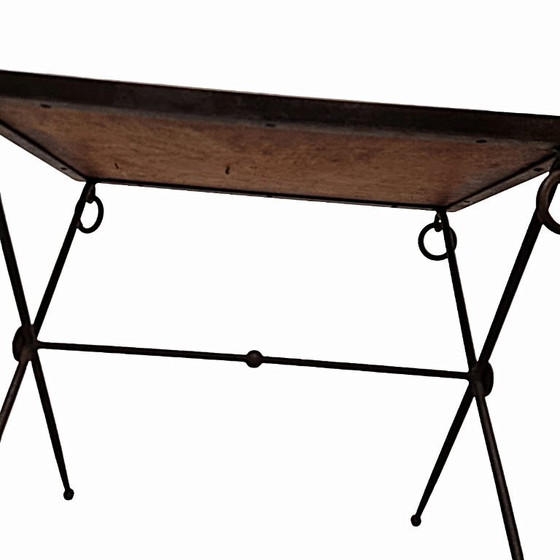 Image 1 of Einzigartiger Beistelltisch von Paul Pouchol und Jacques Adnet