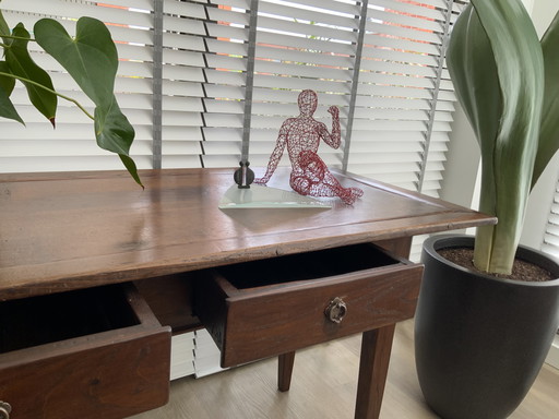 Antique Spanish wooden (console) table.
