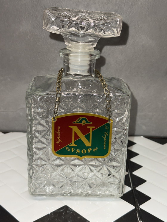 Image 1 of Christal d'Arques Napoleon - Vaas (2) - Longchamp - Kristal Frankrijk - Mid-century modern - 1970-1980