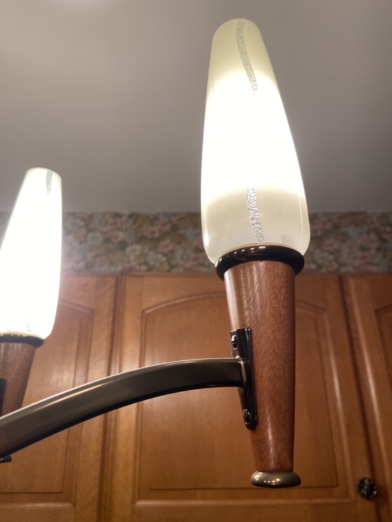 Image 1 of Lámpara colgante moderna danesa de mediados de siglo