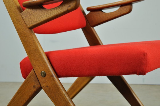 Image 1 of Poltrona classica vintage danese di Arne Hovmand Olsen in OAK, anni '60