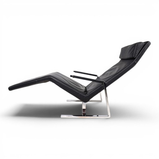 Team by Wellis MaRe leren loungestoel en chaise longue van Christophe Marchand, 2002