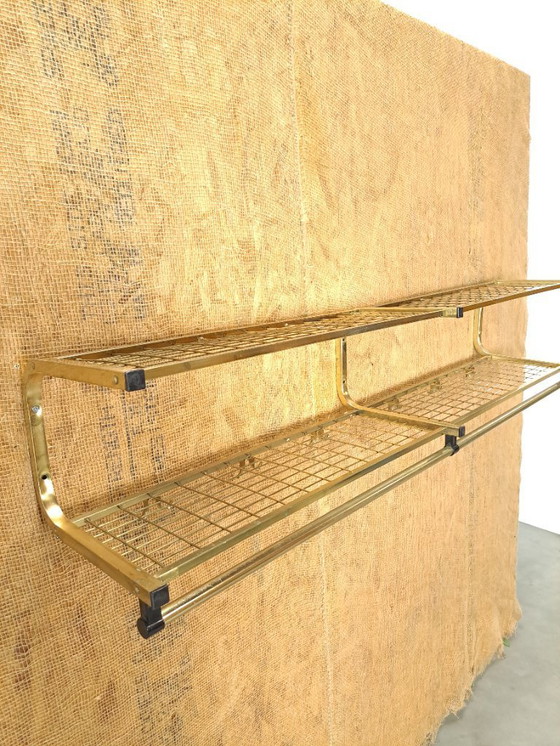 Image 1 of Porte-manteau XL Habo de Suède, couleur or avec crochets, n° 13