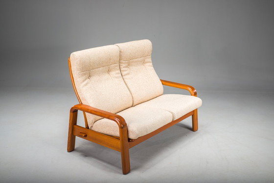Image 1 of  Mid-Century Modern Danish Two-Seater Teak Sofa, 1960s