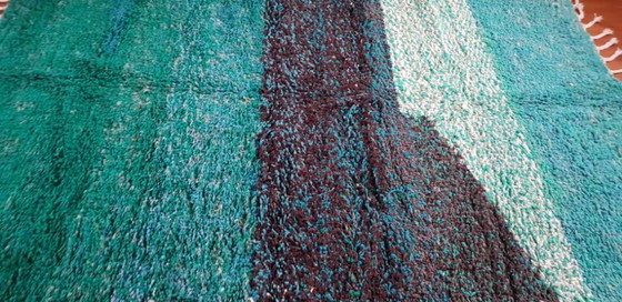 Image 1 of Hand-knotted Berber wool rug 252x164cm