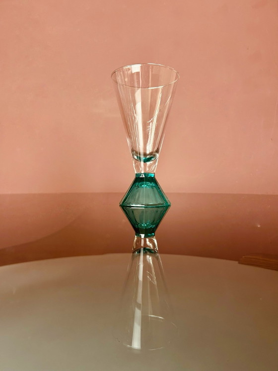 Set aus 6 geometrischen Luminarc Gläsern – Gläser & Karaffe, Glas (photo 4 of 8)