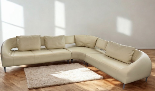 New condition Leolux Vol de Rève design corner sofa