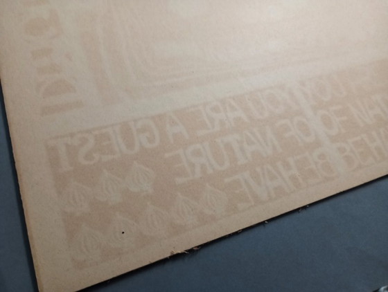 Image 1 of Friedensreich Hundertwasser 'Arca di Noè' manifesto firmato a mano pezzo sperimentale, 1983 RRR