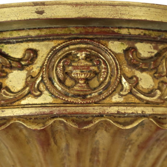 Image 1 of Vergulde Barok Stijl Spiegel Met Console