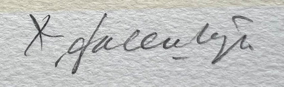 Image 1 of Kees Salentijn | Sérigraphie couleur signée à la main