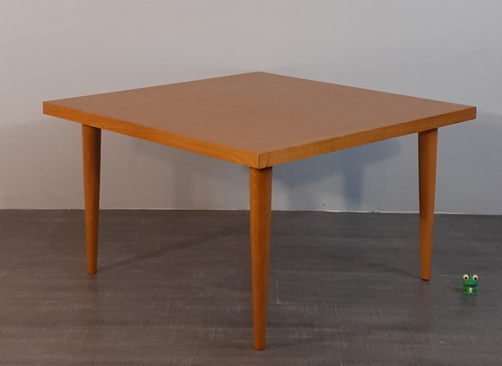 Image 1 of Table D'Angle En Chêne Blond Pour Svane Combina, Vintage Scandinave 1960S 