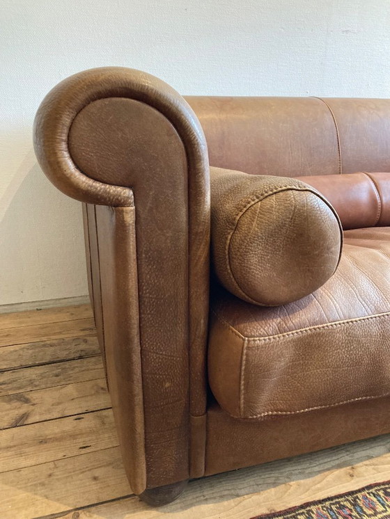 Image 1 of Canapé 2,5 places Baxter, cuir de buffle Alfred P Brown