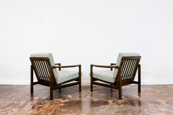 Image 1 of Mid Century Modern Club Chairs B7522 von Zenon Bączyk, Polen, 1960er Jahre, 2 Stück