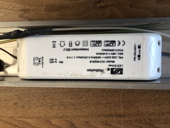 Image 1 of Moderne subtiele aluminium hanglamp