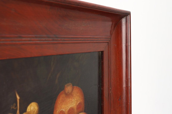 Image 1 of Dipinto ad olio su tavola del XVIII secolo, natura morta, Paesi Bassi