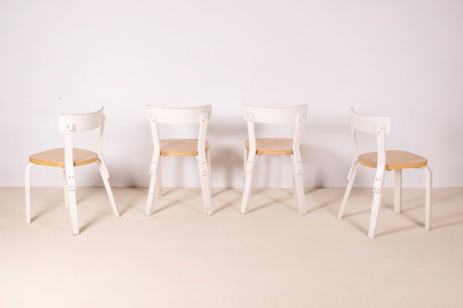 4x Alvar Aalto modèle 69, Artek Finlande