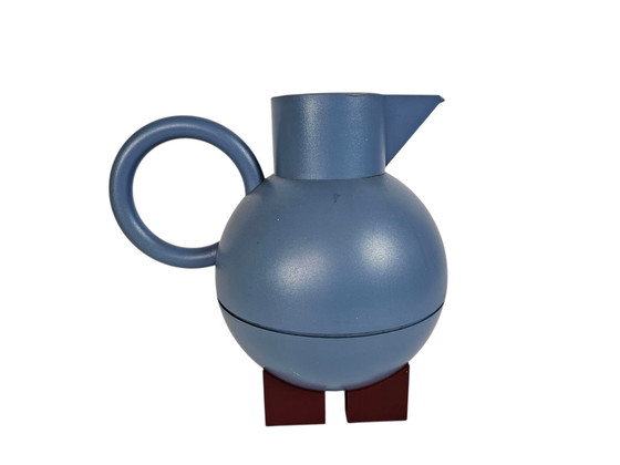 Image 1 of Alessi - Michael Graves - "Euclid" - thermos - grigio/blu - 1994