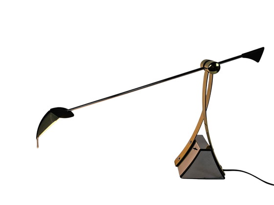 Image 1 of Brilliant-Leuchten - Table lamp - Model 06248 - Memphis Style - Brass - Germany - 90'S