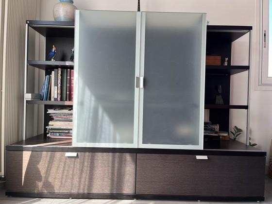 Soporte para TV/Estantería – Hülsta, Muebles TV, Wood, Glass (photo 3 of 5)