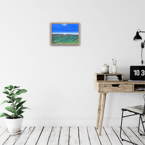 Image 1 of Gouache auf Naturpapier. Größe 30x40cm.