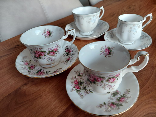 Prachtige Royal Albert kop en schotels