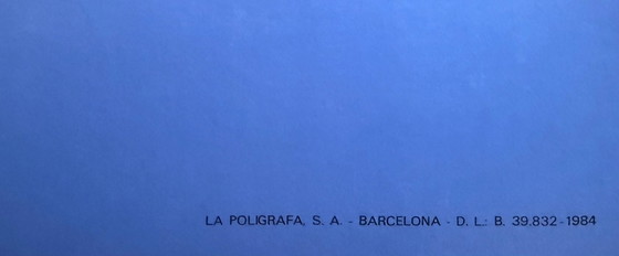 Image 1 of Joan Miró: "Miró de Prop - Barcelona, 1985" Tentoonstellingsaffiche