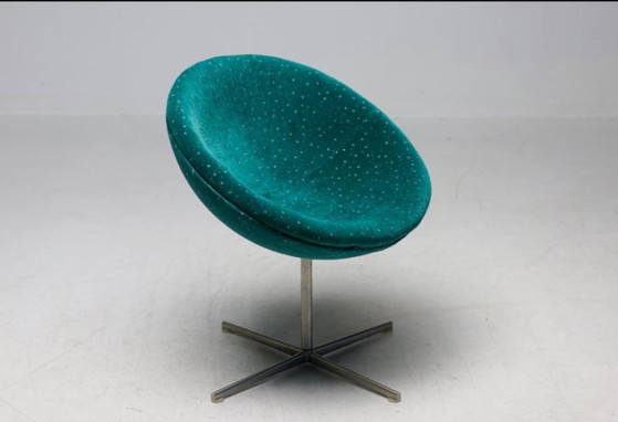 Image 1 of Set di 2 poltrone Vitra Verner Panton C1 in velluto