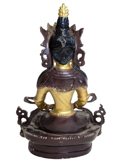 Tara Statue – Vergoldete Bronzefarbene Moderne Dekorative Bildhauerei (photo 4 of 13)