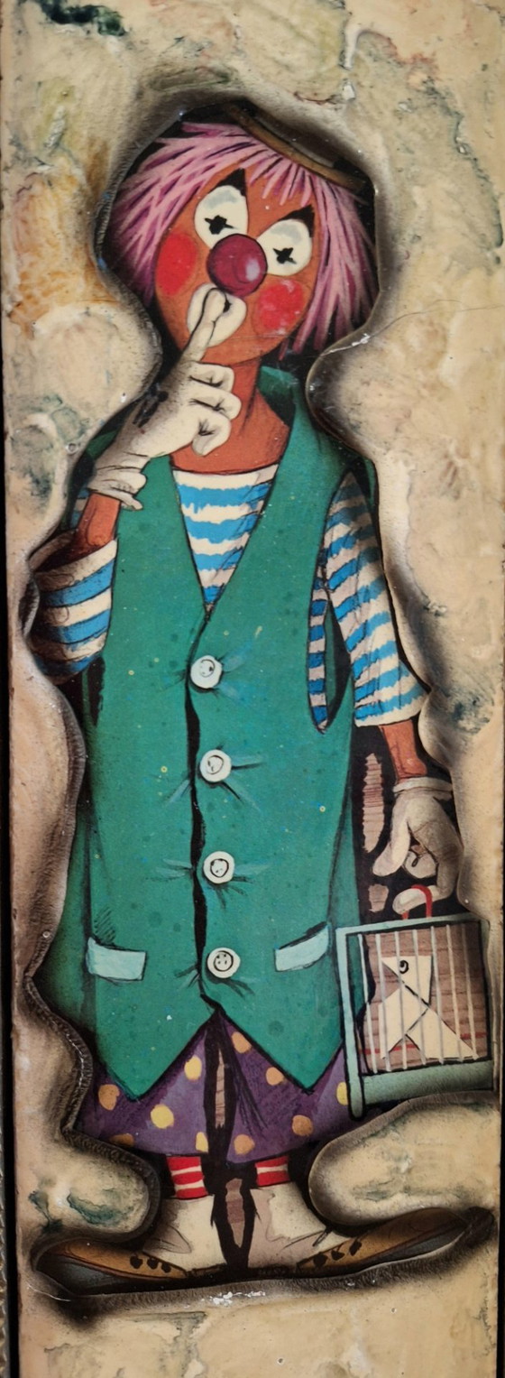 Image 1 of Clown avec cage à oiseaux
