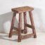 Antieke kruk met roze patina (ca. 1900) #8 – Krukjes (photo 10 of 16)