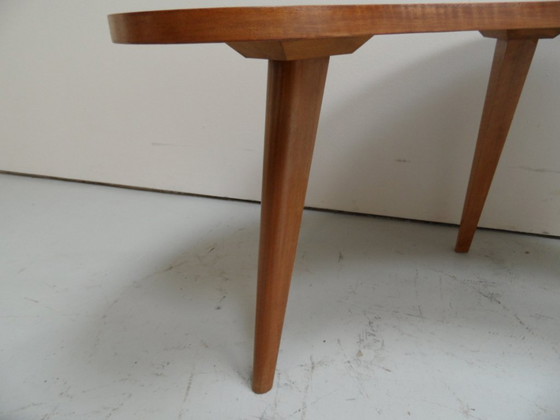 Mid Century maanvormige salontafel – Hout (photo 4 of 11)
