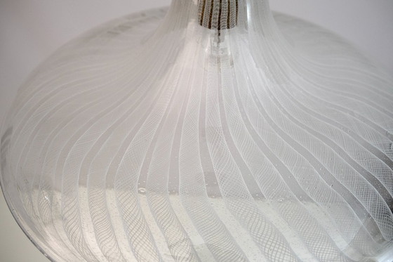 Image 1 of Lampada a sospensione in vetro di Murano della metà del secolo scorso, anni '70