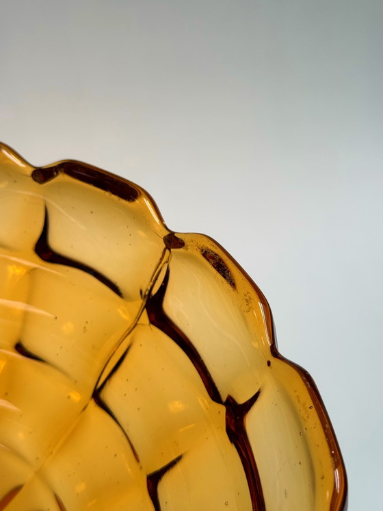 Image 1 of Ankerglas Bernsdorf - Ciotola - Donna - Vetro ambrato - Art Déco