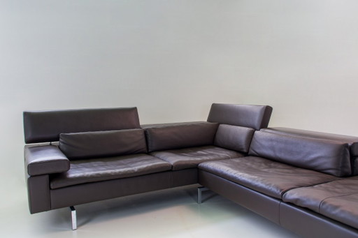 Jori Shiva leren hoeksalon – Jean-Pierre Audebert – hoekbanken, Leather, Metal (photo 2 of 13)