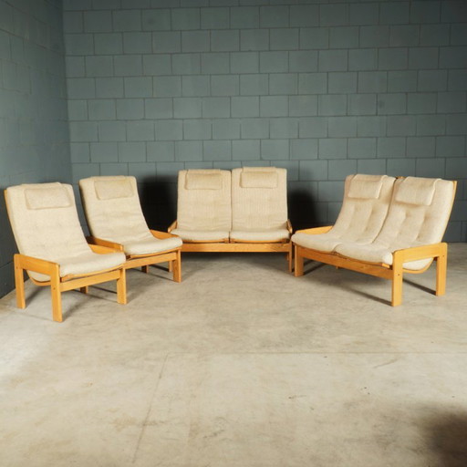 Gruppo di sedute vintage svedese – Yngve Ekström – svedese – anni '60