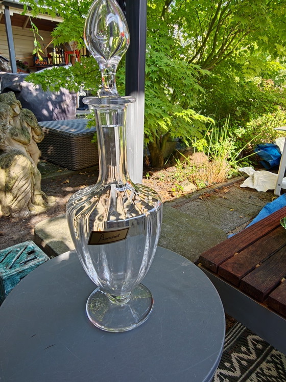 Image 1 of Neapolitanische Karaffe aus Baccarat-Kristall
