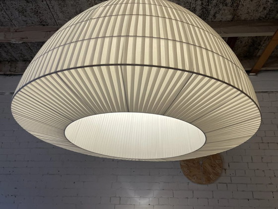 Axolight Bell 118 LED Hanglamp – Textiel | Manuel Vivian – Hanglampen, Metal, Textile (photo 2 of 5)