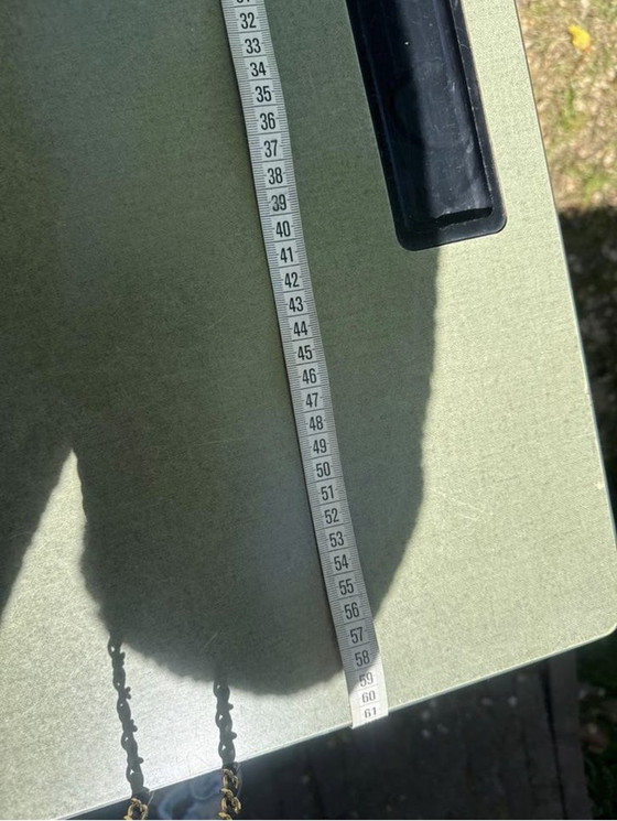 Image 1 of Retro schoolbankje met bijpassend stoeltje