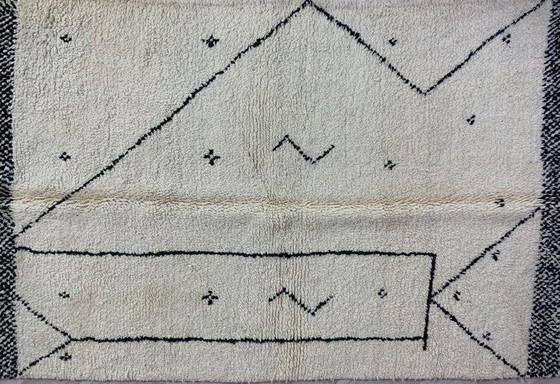 Marokkaans vloerkleed van natuurlijke wol, 250cm x 150cm – Vloerkleden en tapijten (photo 4 of 6)