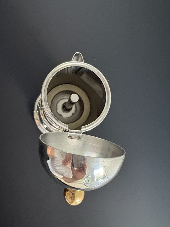 Vintage 1980’s Vev Vigano Kontessa Espresso Set – Servies, Metal (photo 3 of 14)